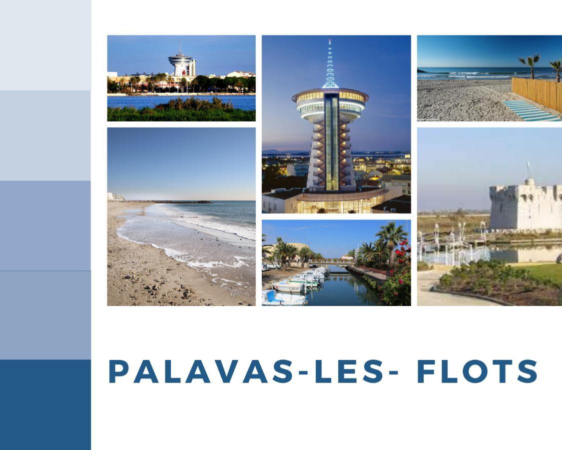 T2 Tamaris Piscine Proche Mer Palavas Parking Екстер'єр фото