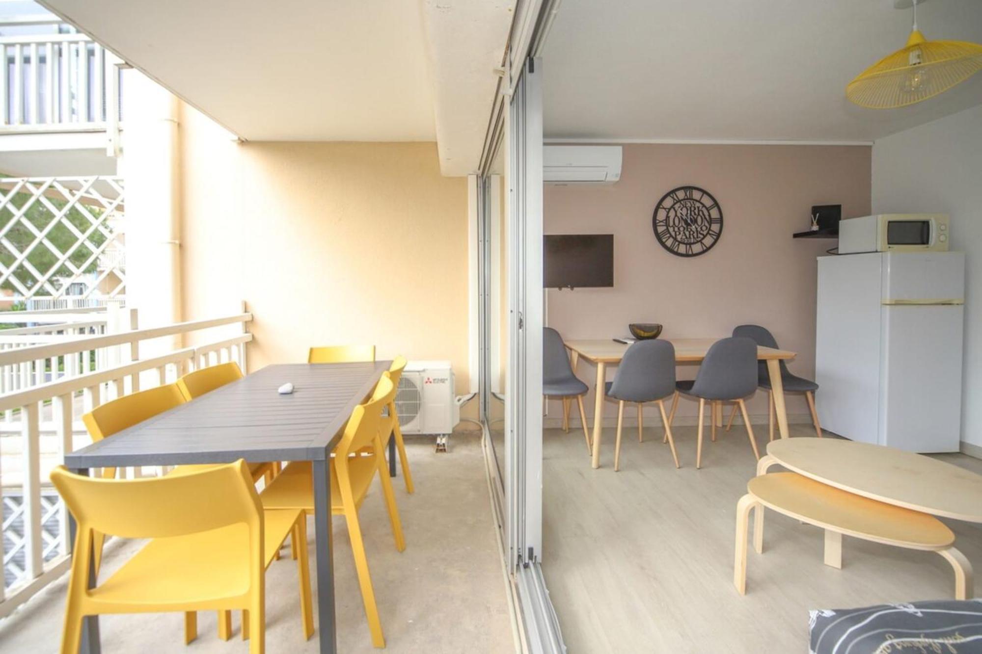 T2 Tamaris Piscine Proche Mer Palavas Parking Екстер'єр фото